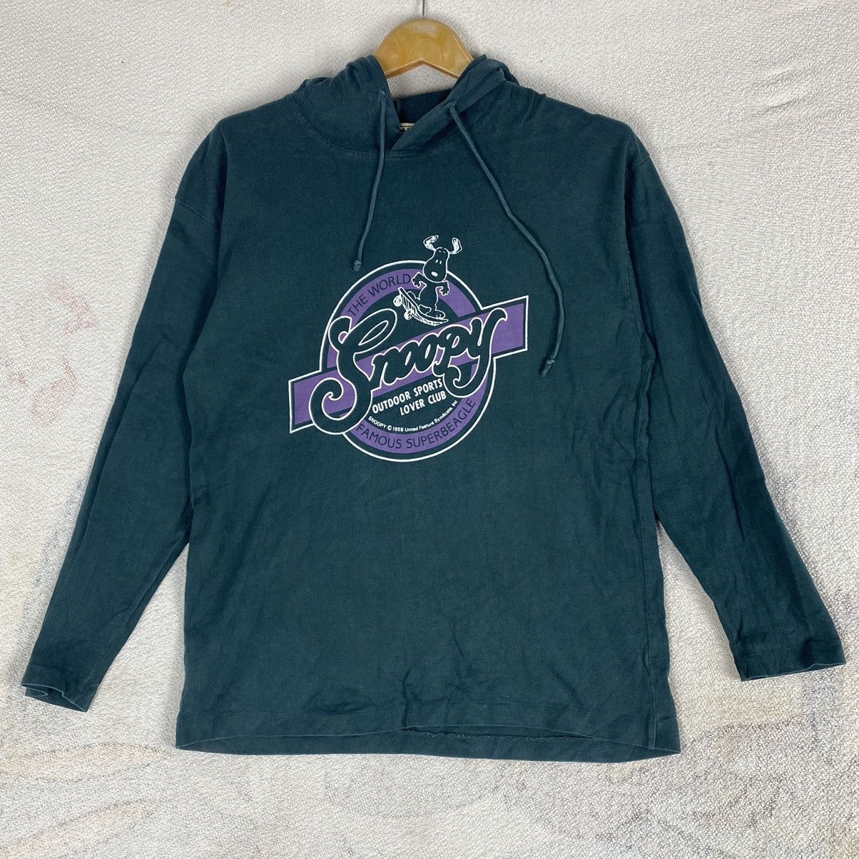 Cartoon Network × Vintage Vintage Snoopy Skate Hoodie Green M Size US M / EU 48-50 / 2 - 4 Thumbnail
