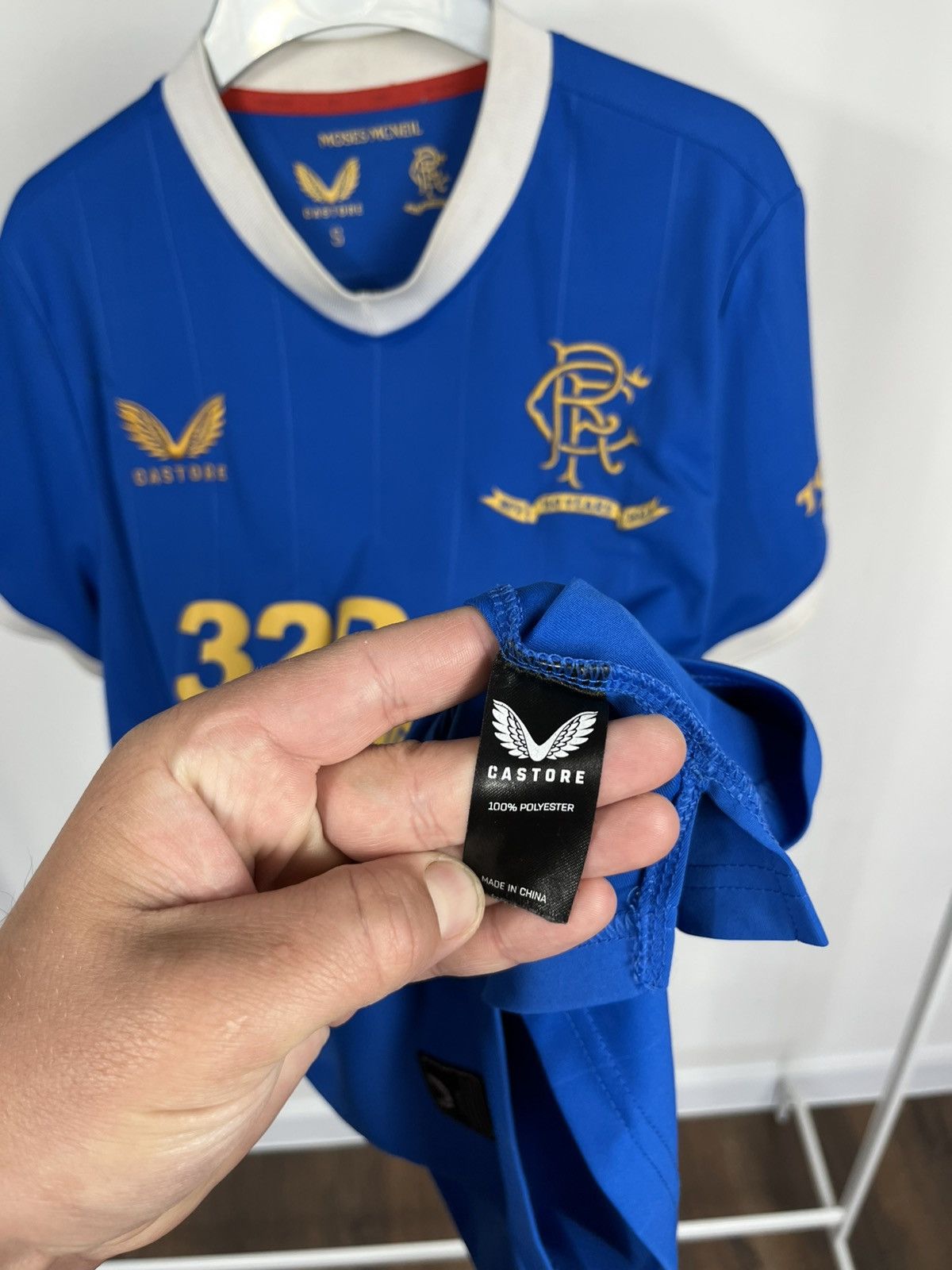 Castore Rangers FC 150 Years Castore Home Shirt 2022 Size S Size US S / EU 44-46 / 1 - 10 Thumbnail
