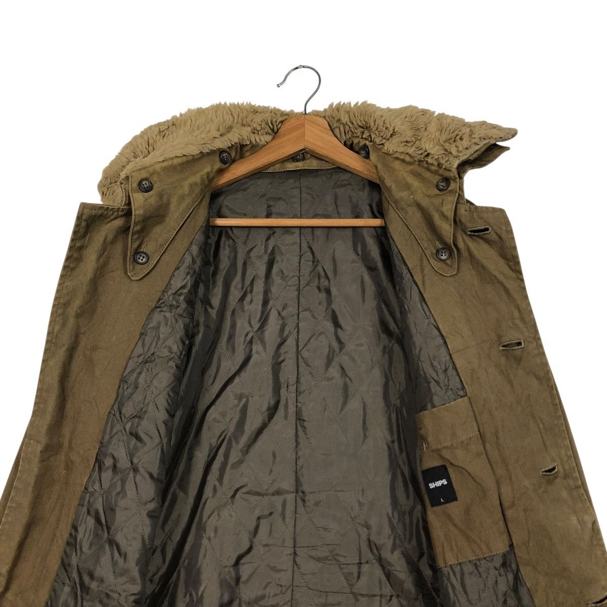 Issey Miyake 🔥VINTAGE CHORE WORK JACKET DUCK CANVAS SHIPS JAPAN Size US L / EU 52-54 / 3 - 17 Thumbnail