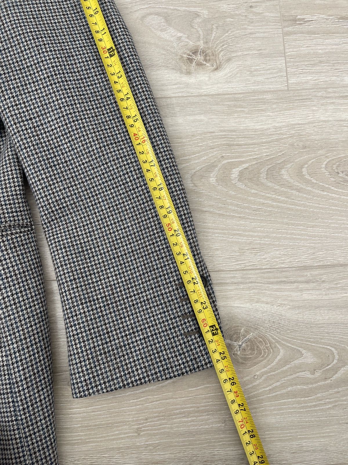 Marks & Spencer Marks & Spencer Wool Blazer Jacket Brown Mix Houndstooth 38R Size 38R - 10 Thumbnail