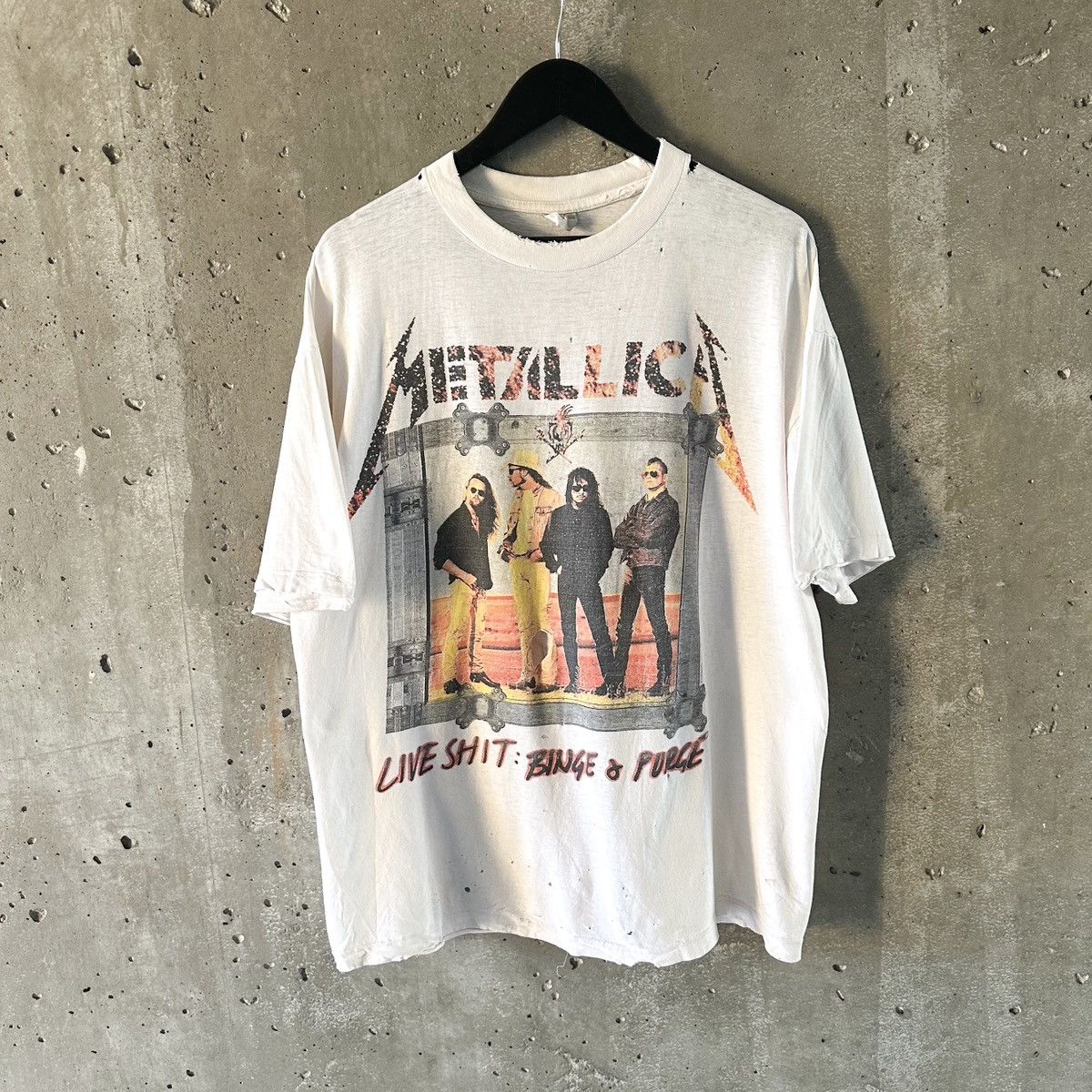 Band Tees × Metallica × Vintage 90