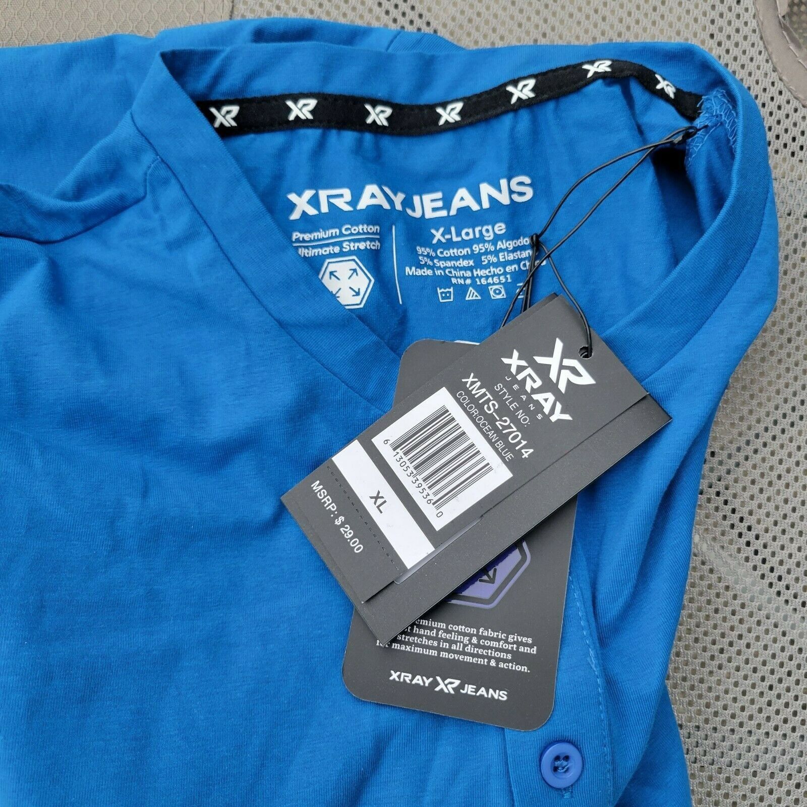 Xray Footwear Men's Xray Polo Shirt. Large Size US L / EU 52-54 / 3 - 4 Thumbnail