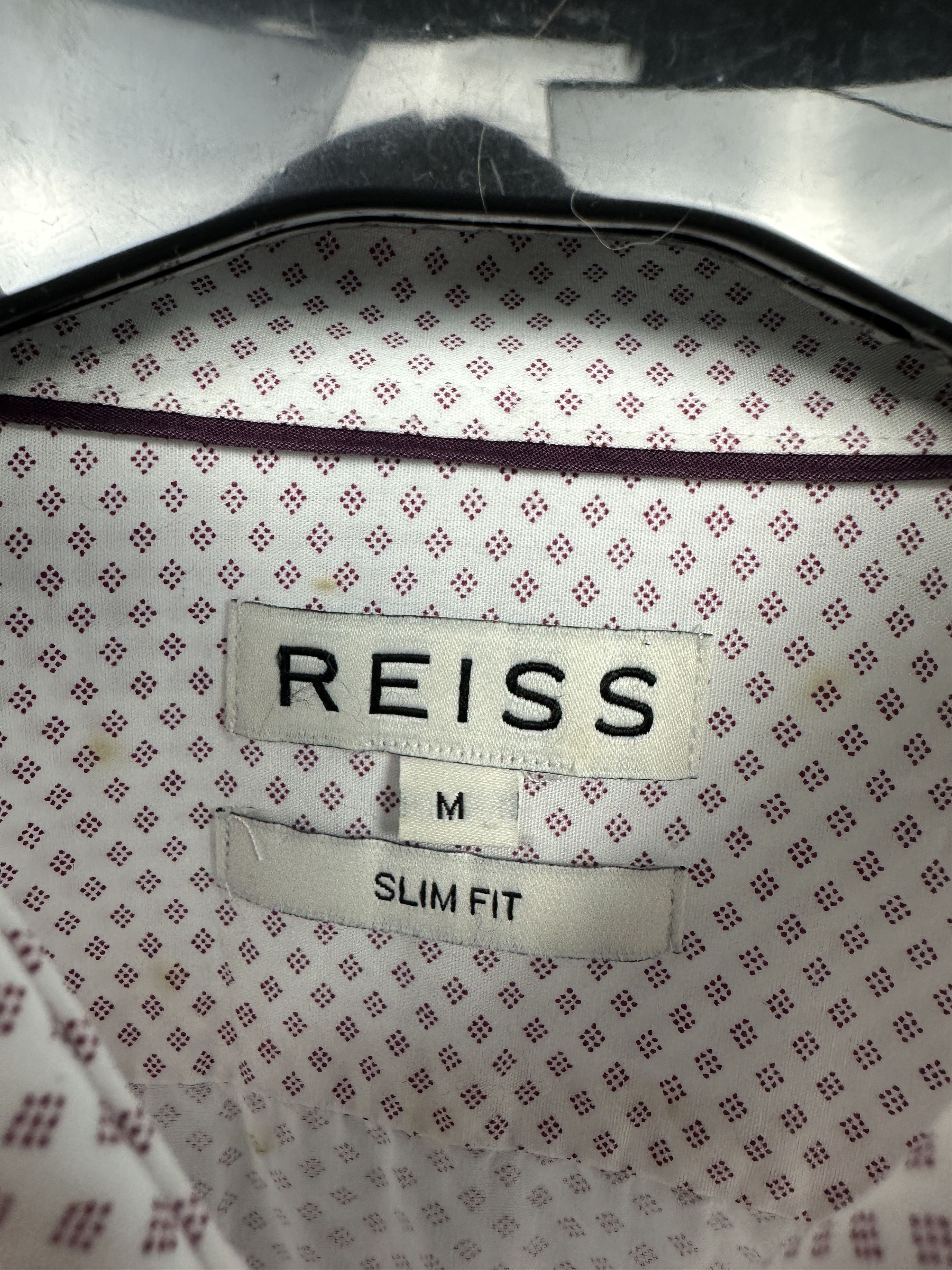 Reiss Reiss Mens Long Sleeve Shirt Slim Fit Size US M / EU 48-50 / 2 - 3 Thumbnail