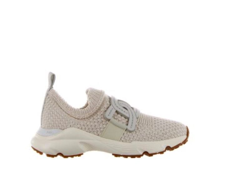 image of Tods Tod’S Logo Sneakers Size 38.5 in Beige, Women's