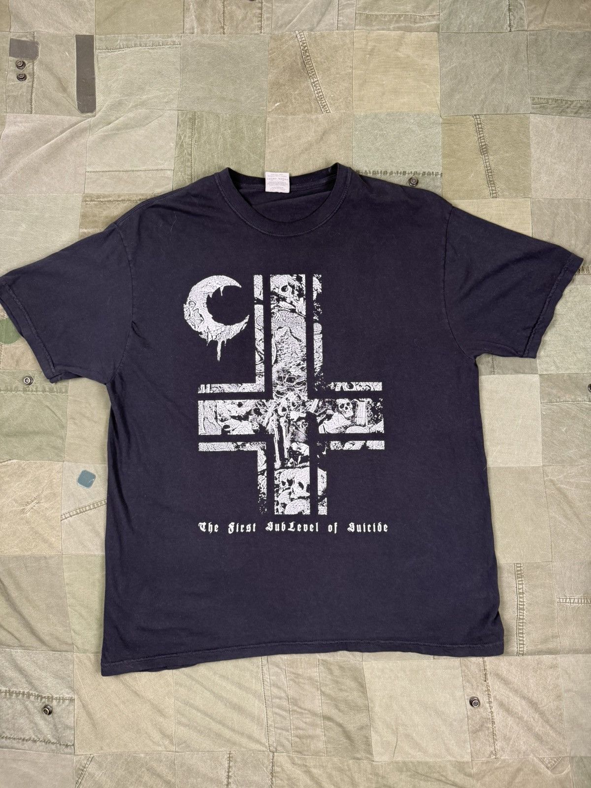 Band Tees Leviathan “The First Sublevel of Suicide” Tee Size US XL / EU 56 / 4 - 1 Thumbnail