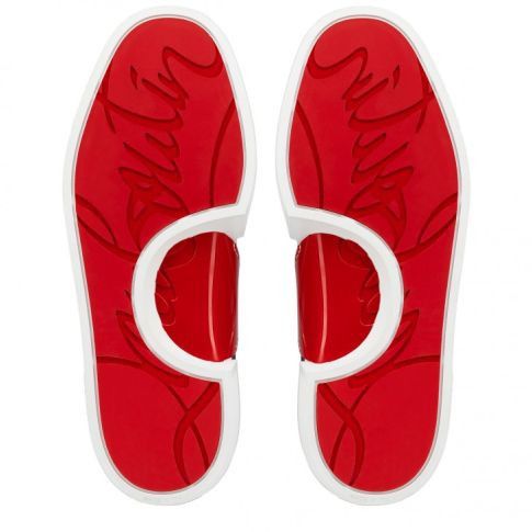 Christian Louboutin oc11z0125 Adolon Junior Sneakers in Black Size US 10.5 / EU 43-44 - 5 Thumbnail
