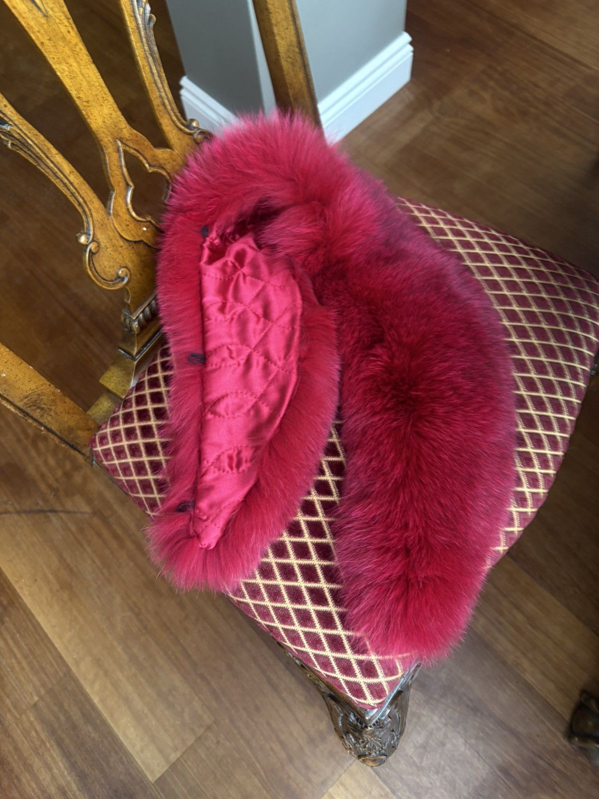 Vintage Faux fur collar Size ONE SIZE - 12 Thumbnail