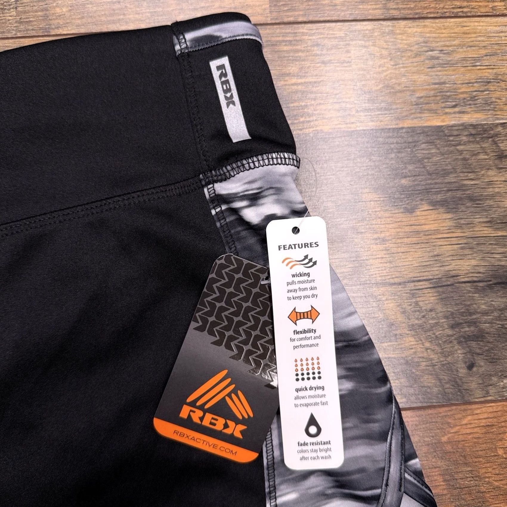 Vintage RBX Shorts Womens S Black Athletic Activewear 3 in Inseam Lined Regular Stretch Performance Running Jogging Gym Training Womens Size 28" / US 6 / IT 42 - 3 Thumbnail