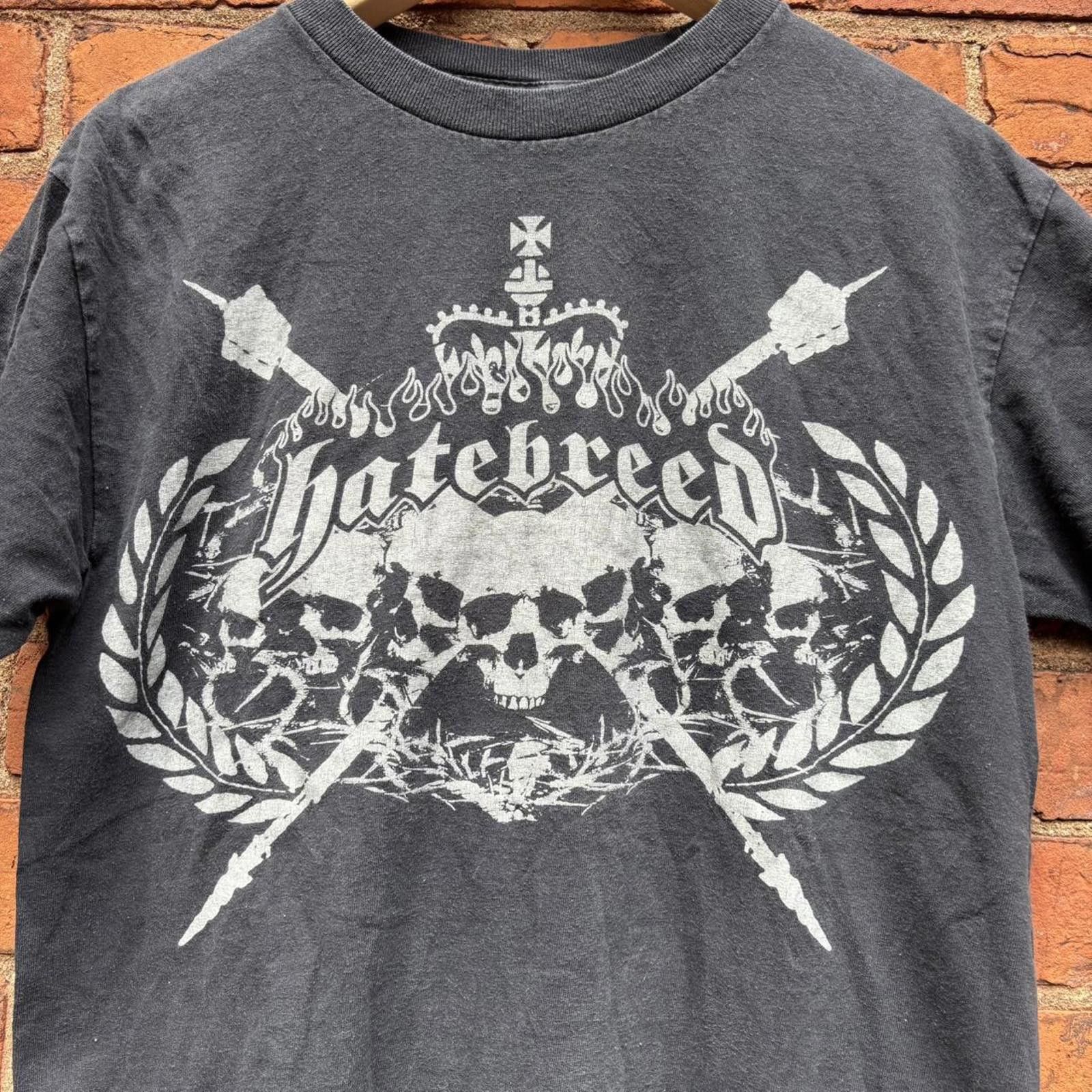 Fruit Of The Loom vintage hatebreed t shirt 00s M Size US M / EU 48-50 / 2 - 2 Thumbnail