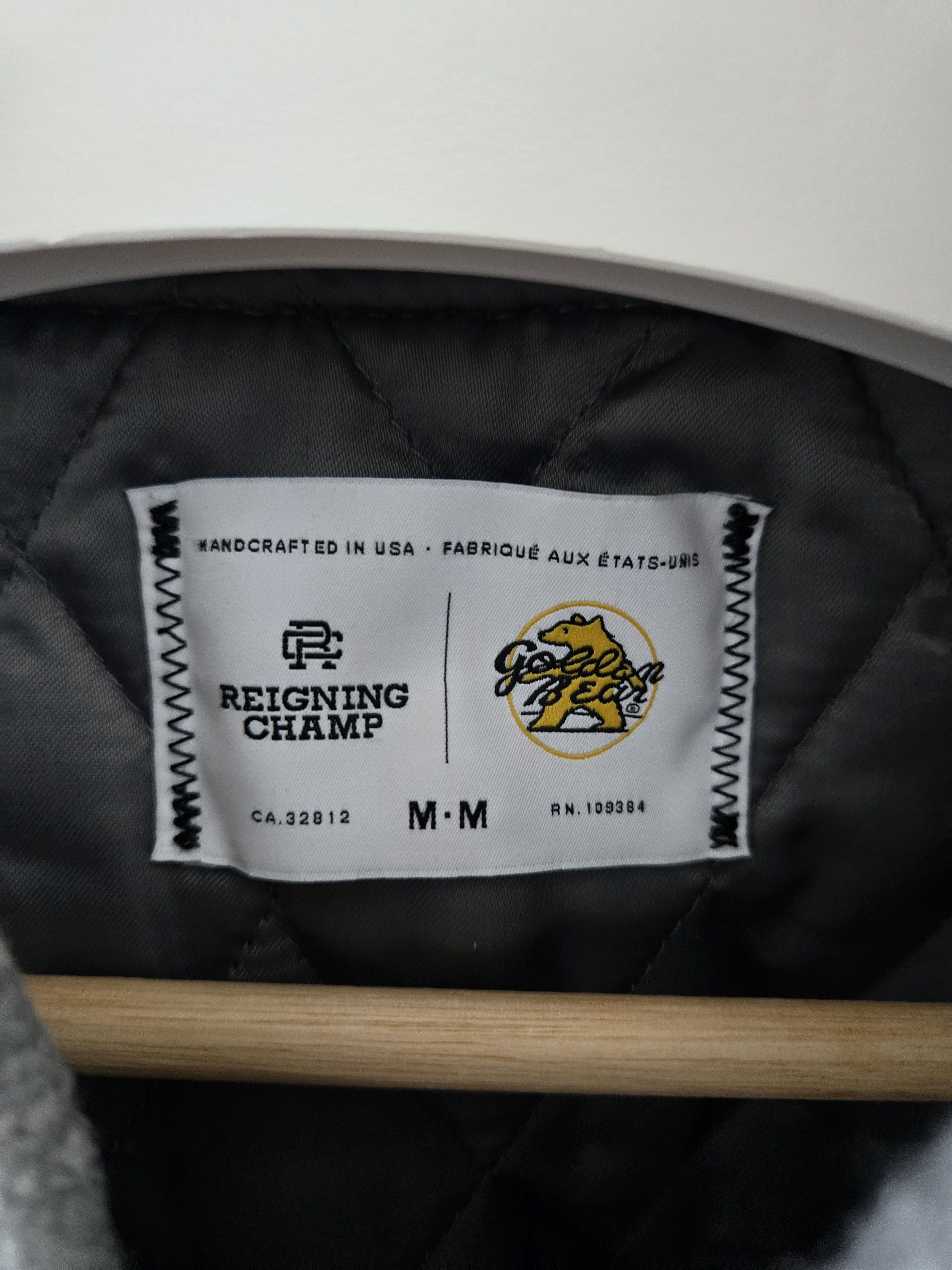 Golden Bear Golden Bear x Reigning Champ Albany Varsity Jacket Size US M / EU 48-50 / 2 - 8 Thumbnail