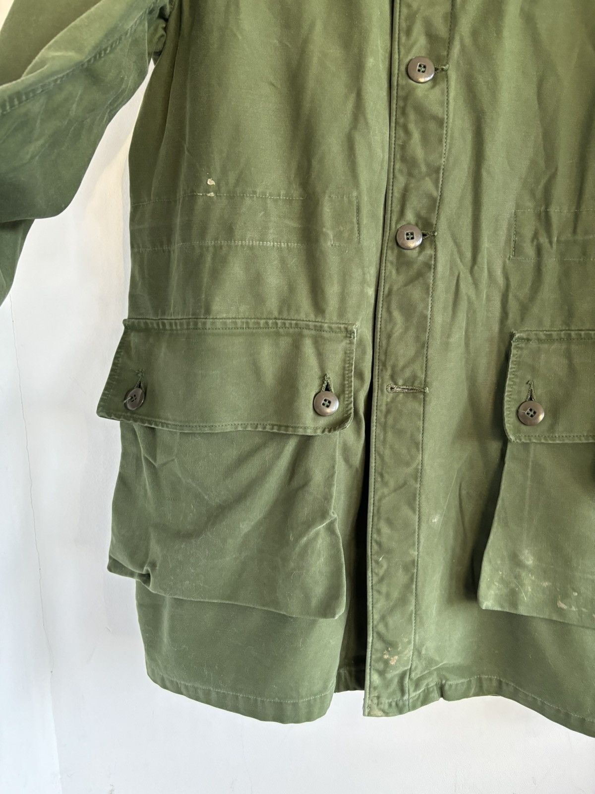 Japanese Brand × Vintage Vintage 60s Swedish Army Military M-59 Field Coat Size US M / EU 48-50 / 2 - 8 Thumbnail