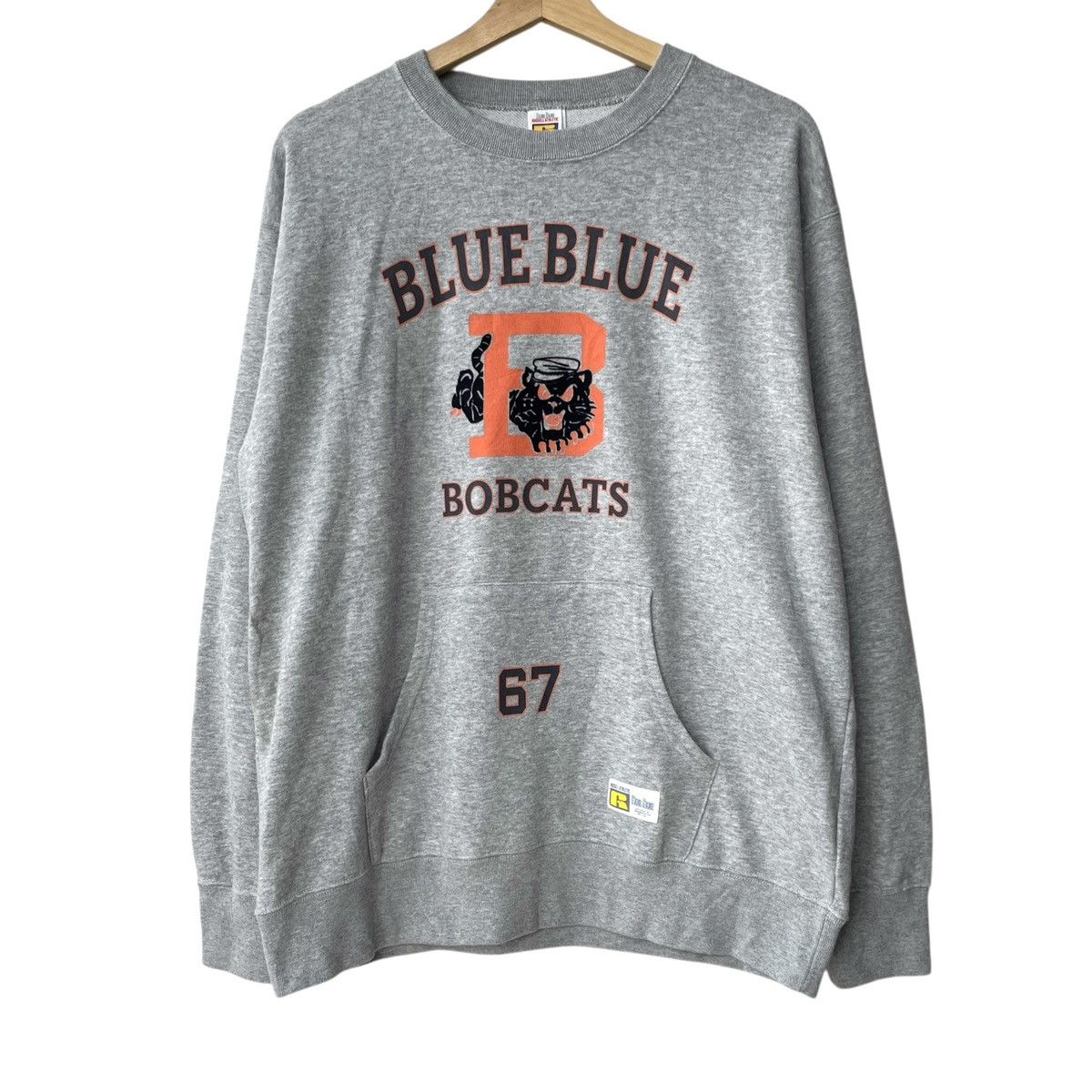 Blue Blue Japan Blue Blue Japan X Russell Athletic Bobcats College Crewneck Size US L / EU 52-54 / 3 - 1 Thumbnail
