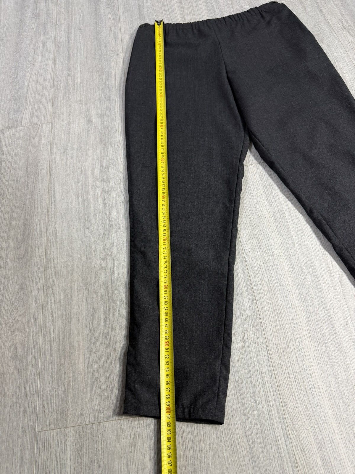 Yohji Yamamoto Yohji Yamamoto Black Wool Pants Made in France Size S Size US 33 - 10 Thumbnail