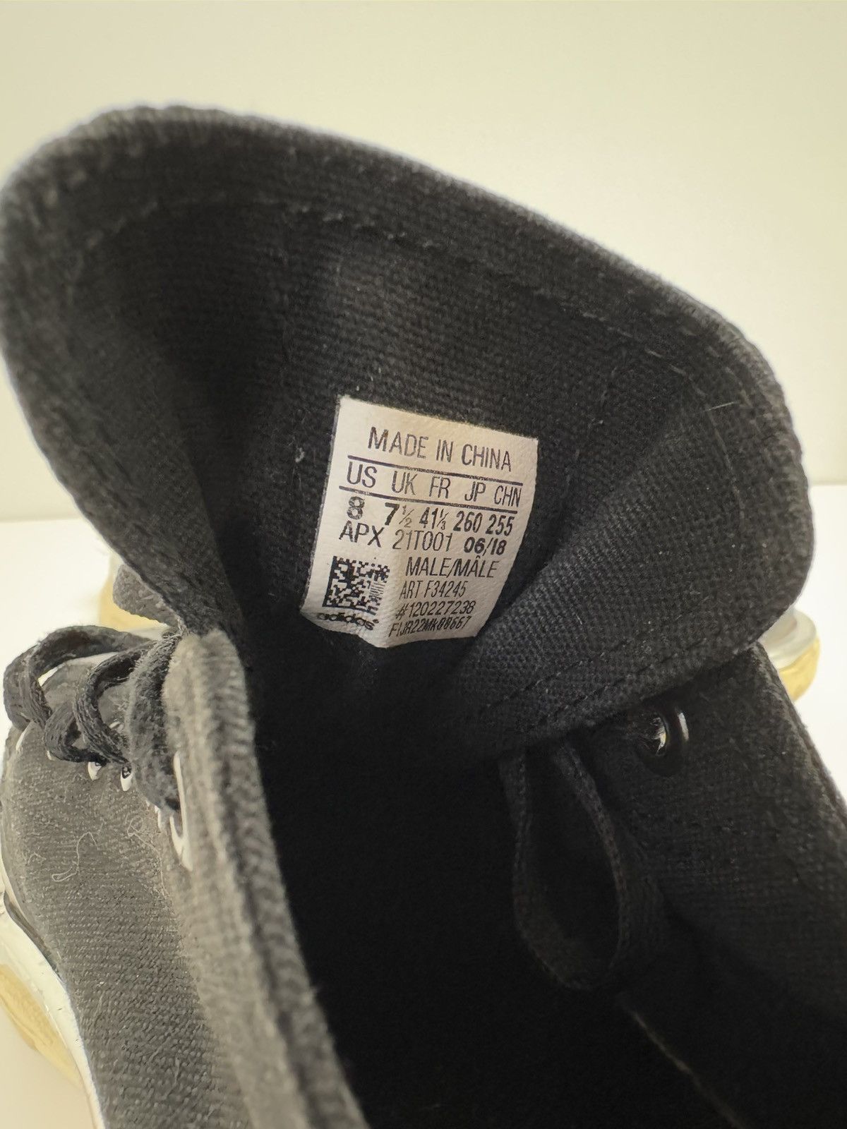Adidas × Raf Simons Adidas X Raf Simons Rare Black Detroit Runner Low Top Size US 8 / EU 41 - 21 Thumbnail