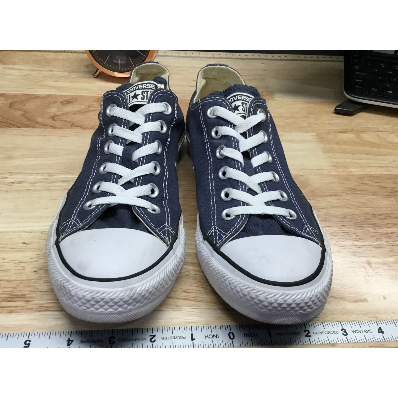 Converse Converse All-Star Women 7 Navy Blue Canvas Athletic Sneakers Size US 7 / IT 37 - 1 Thumbnail