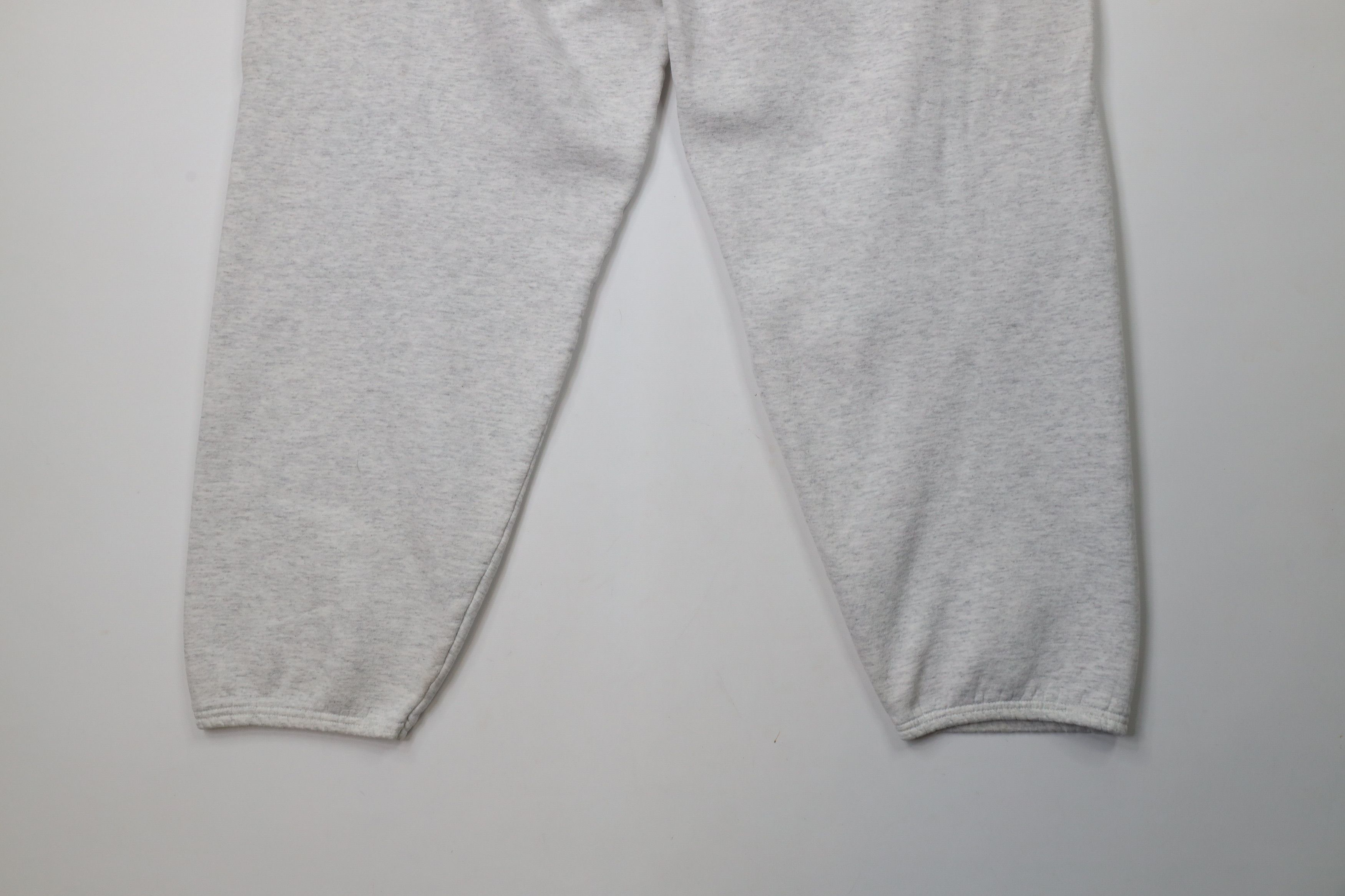 Vintage Vintage 90s Streetwaer Blank Cuffed Sweatpants Joggers Gray Size US 36 / EU 52 - 14 Thumbnail