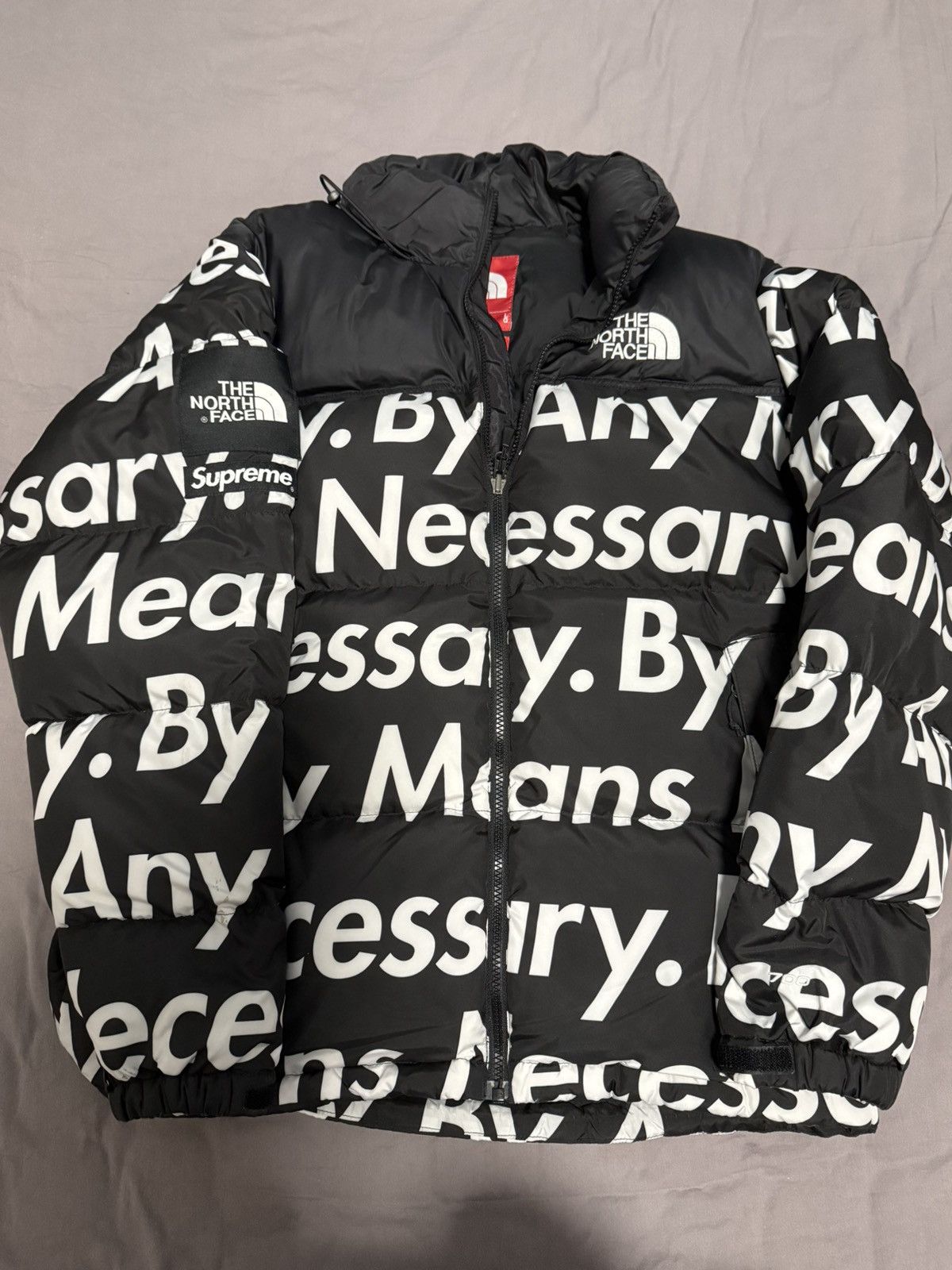Supreme × The North Face Supreme tnf the north face black bamn nuptse Jacket Size US L / EU 52-54 / 3 - 1 Thumbnail
