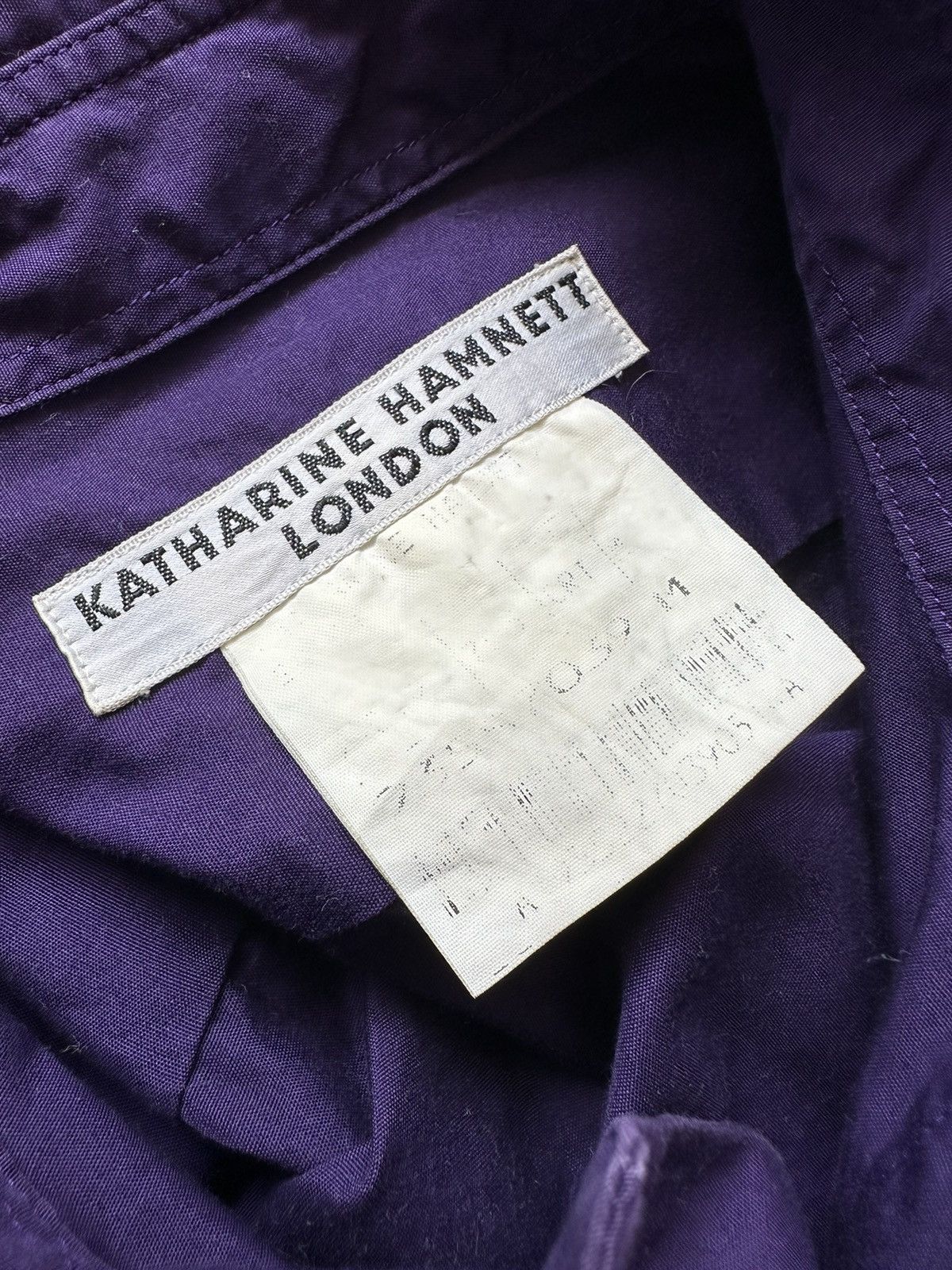 Katharine Hamnett London 90's Katharine Hamnett London double pocket shirt Size US M / EU 48-50 / 2 - 6 Thumbnail