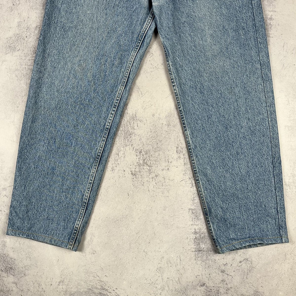 Levi's Vintage Levi’s 550 relaxed fit baby blue USA Jeans 90’s Size US 34 / EU 50 - 9 Thumbnail