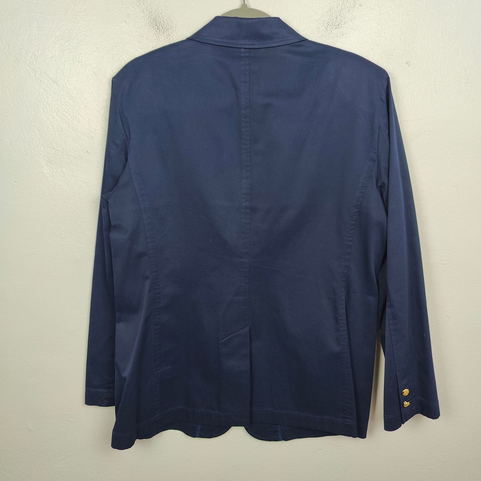 Ralph Lauren Vintage 90s Lauren Ralph Lauren Blazer Mens Medium Navy Blue Size 40R - 6 Thumbnail