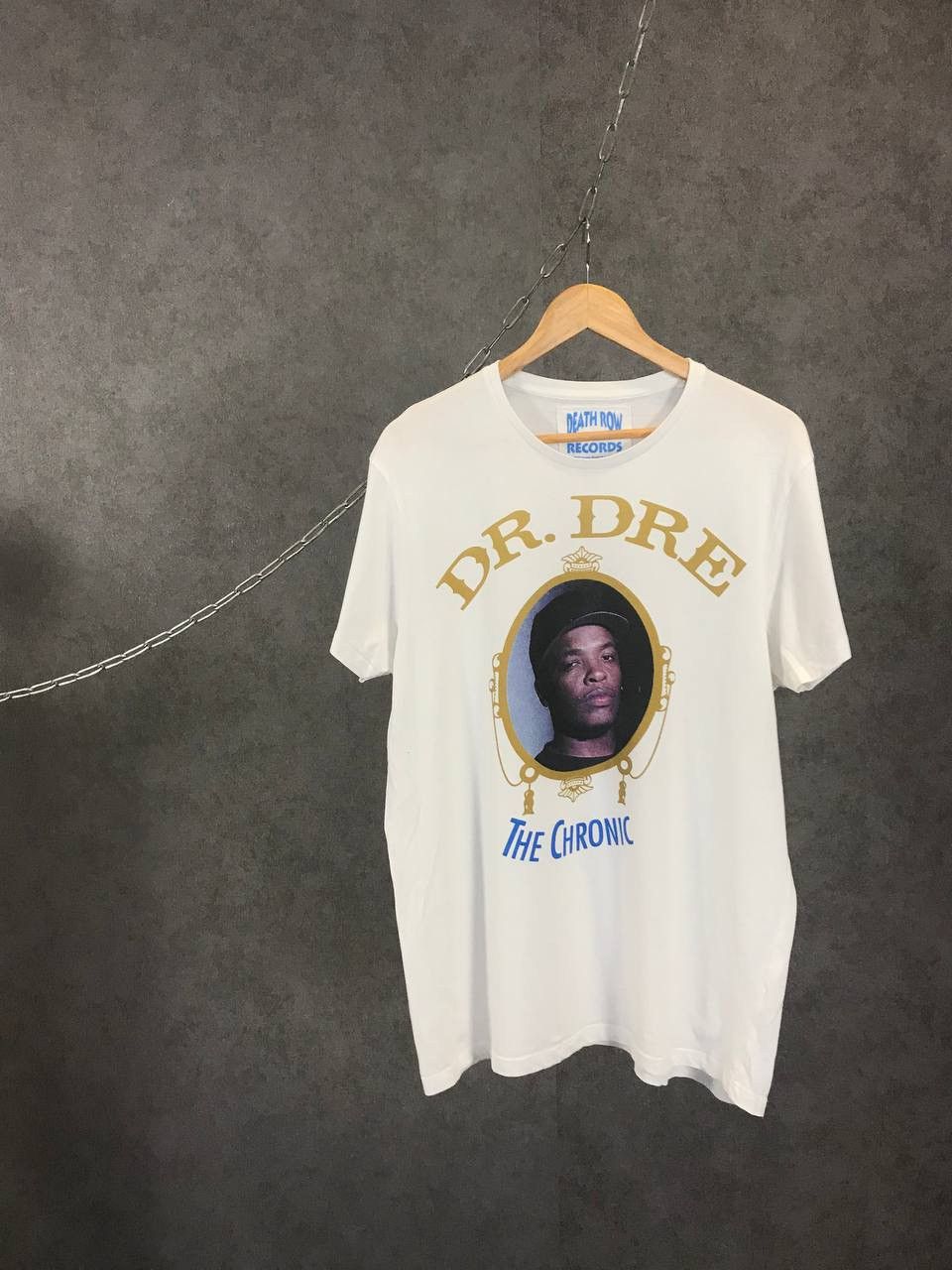 Band Tees Dr.Dre The Chronic Death Row Records band tee Size US XL / EU 56 / 4 - 1 Thumbnail