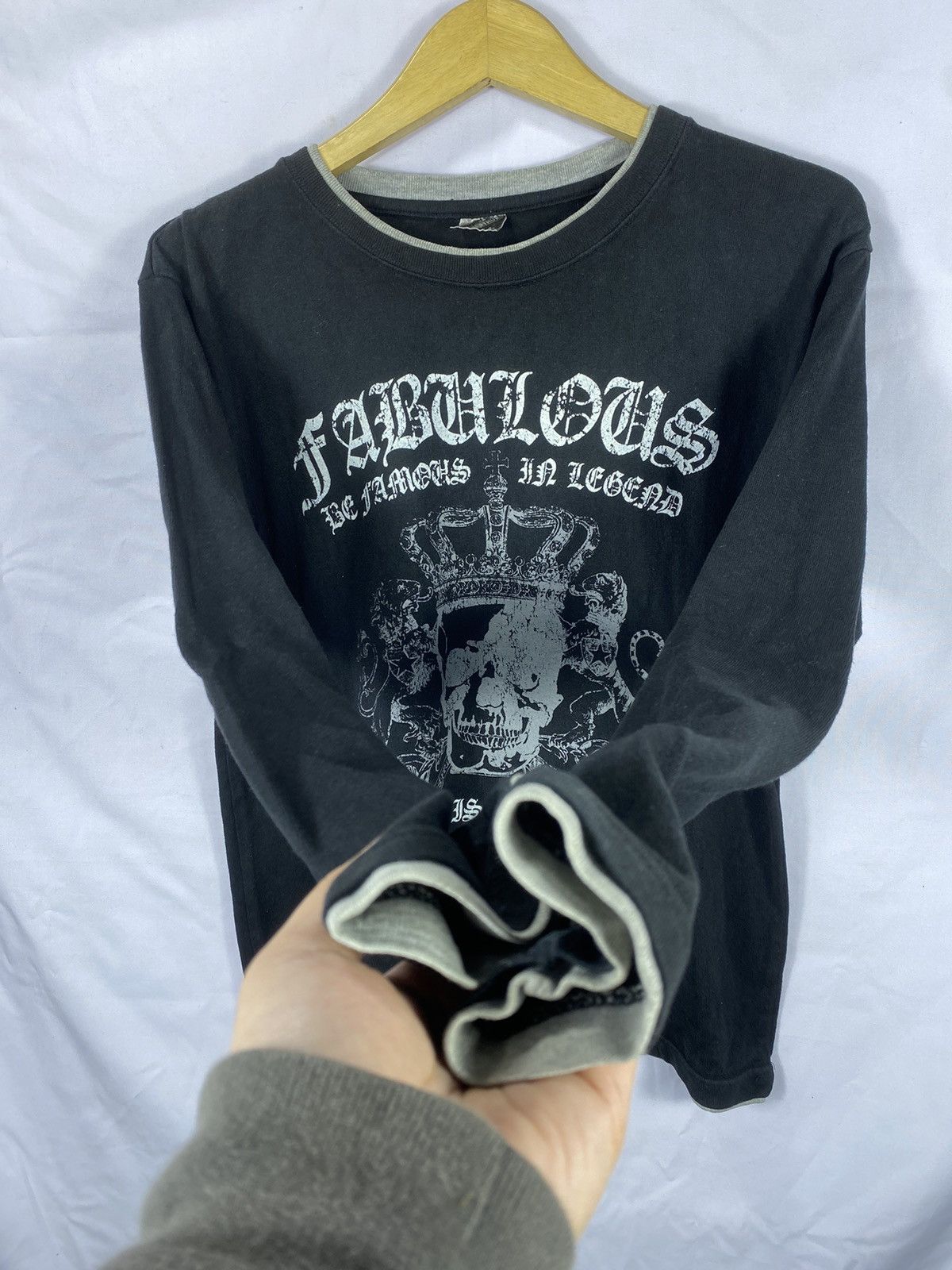 If Six Was Nine Portarthur poem ghotic punk style long slevee ifsix lgb Size US M / EU 48-50 / 2 - 3 Thumbnail