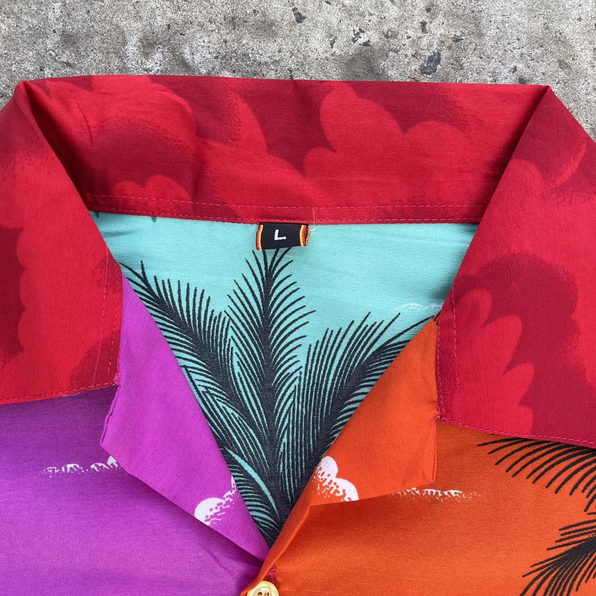20471120 Vintage Shirt Hawaii Button Up Style USA Summer Y2K 00s Size US L / EU 52-54 / 3 - 7 Thumbnail