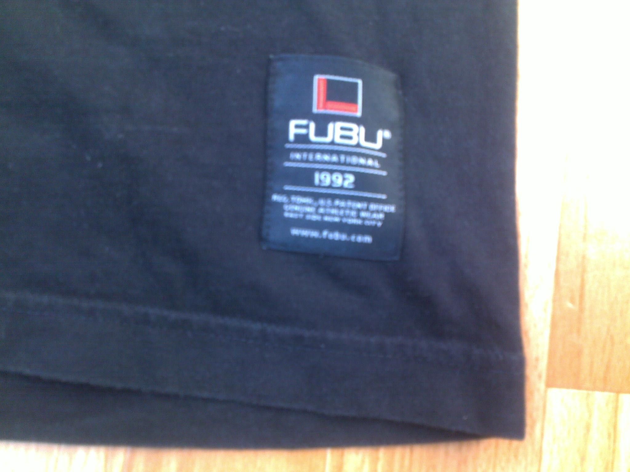 Fubu FUBU jersey, black, vintage hip hop t-shirt, 90s hip hop M Size US M / EU 48-50 / 2 - 5 Thumbnail