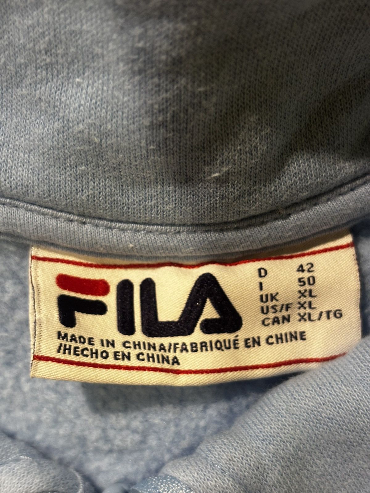 Fila Fila blue sweatshirt2235 Size XL / US 12-14 / IT 48-50 - 3 Thumbnail