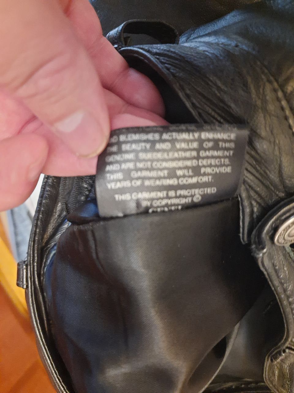 Genuine Leather Genel London Leather Pants size UK8 Size 27" / US 4 / IT 40 - 20 Thumbnail