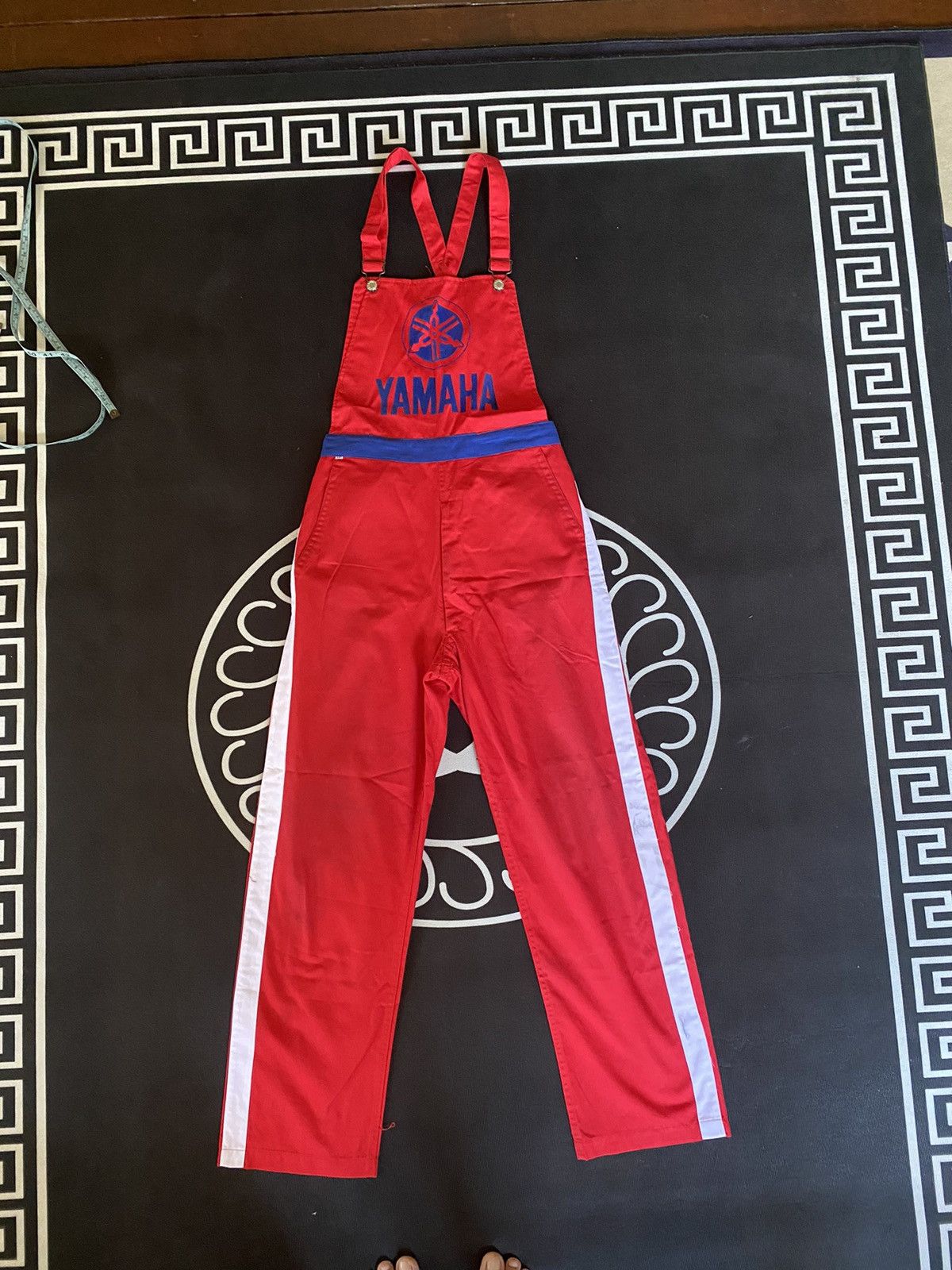 Vintage × Yamaha VINTAGE YAMAHA RACING MOTO WORK OVERALLS Size US 34 / EU 50 - 1 Thumbnail