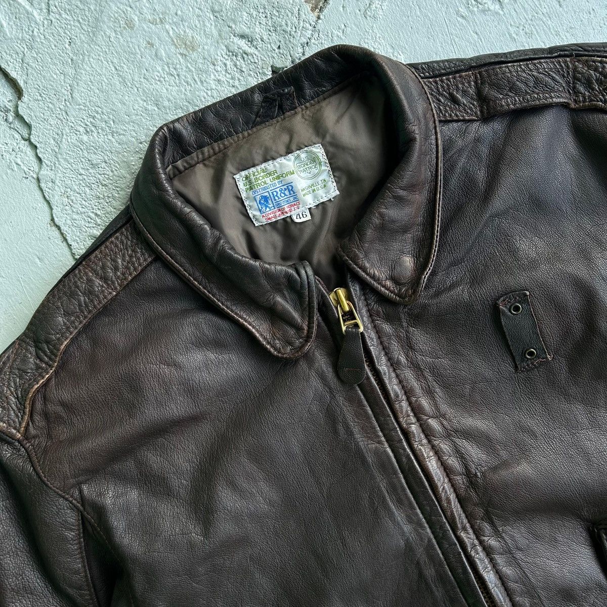 Vintage Vintage Leather jacket Size US M / EU 48-50 / 2 - 2 Thumbnail
