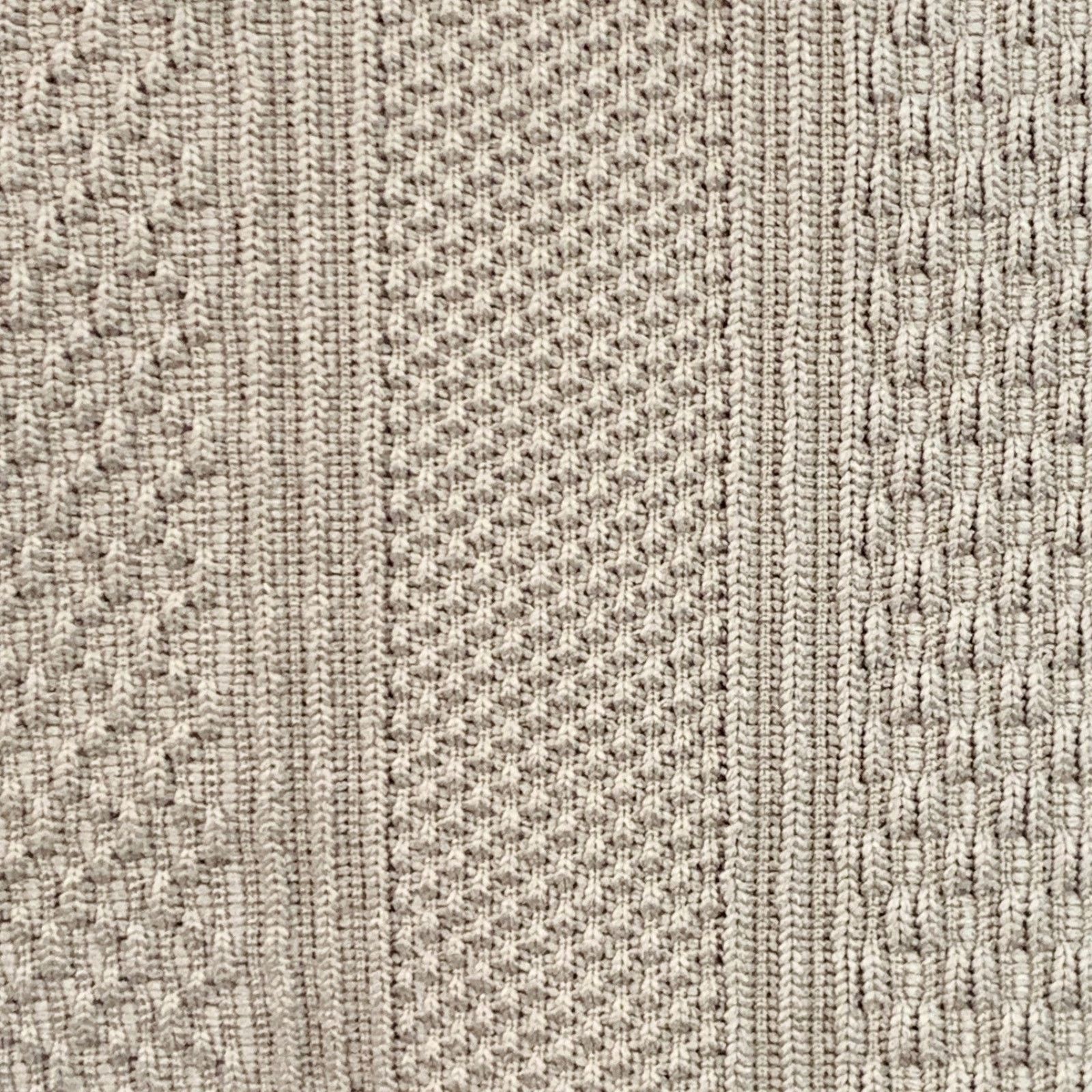 Other 36 Tan Textured Stripe Polyester Blend Zip Fly Drawstring Size US 36 / EU 52 - 2 Thumbnail