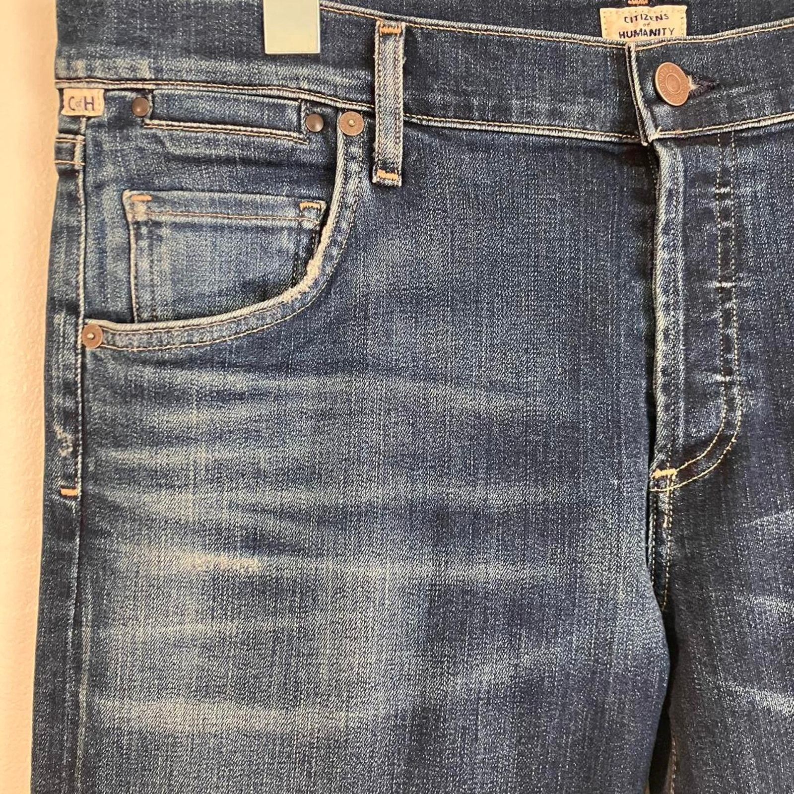 Citizens Of Humanity Citizens of Humanity Emerson Long slim boyfriend Denim Jeans Size US 29 - 2 Thumbnail