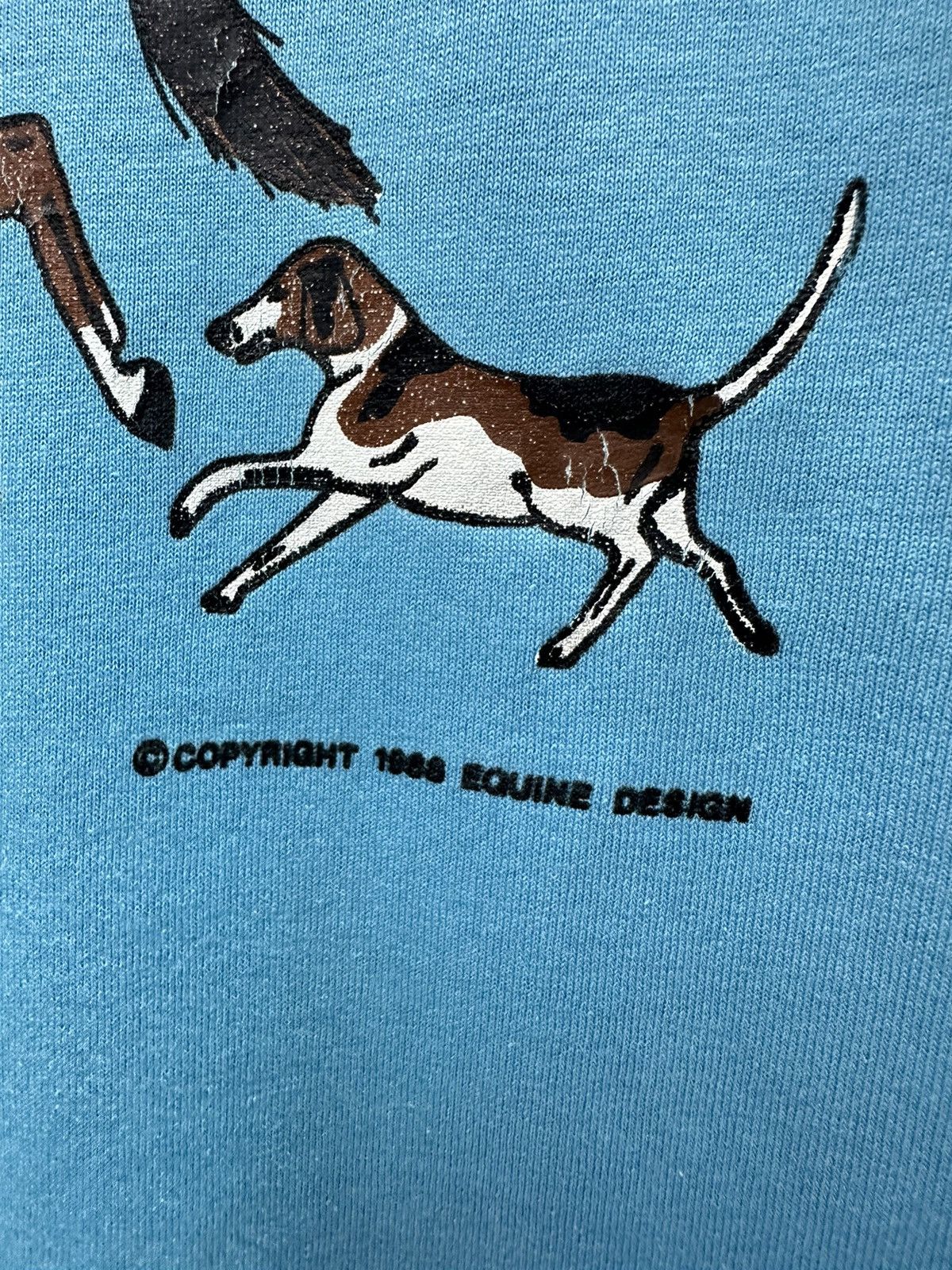 Vintage Vintage 1988 Equine Design Single Stitch Screen Stars A243 Size US M / EU 48-50 / 2 - 6 Thumbnail