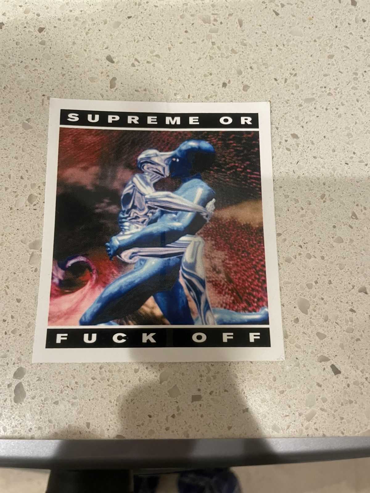 Supreme Supreme Fu*k Off Sticker Size ONE SIZE - 1 Thumbnail