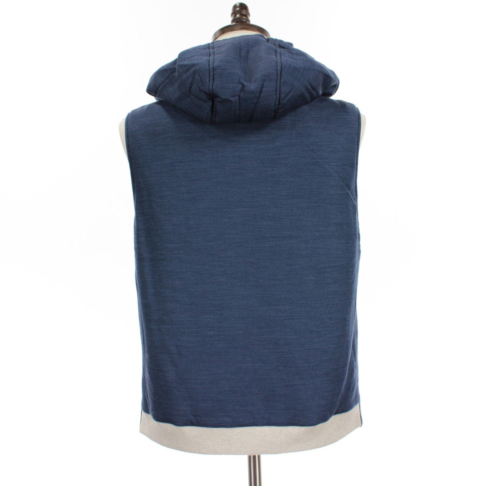 Luciano Barbera Luciano Barbera Vest Size M US In Blue Wool Size US M / EU 48-50 / 2 - 4 Thumbnail