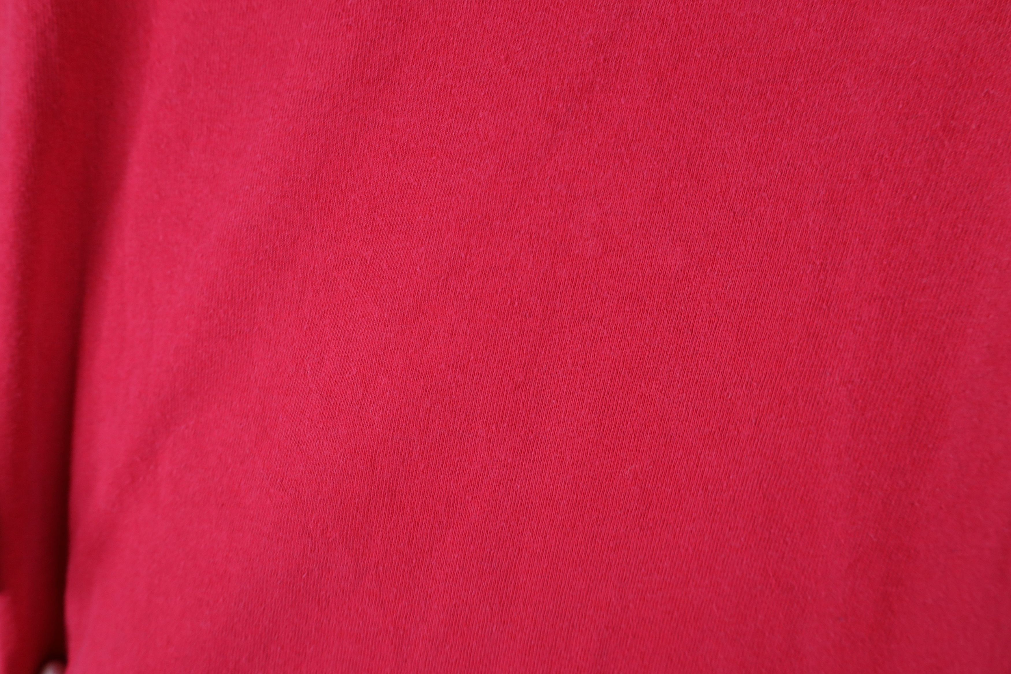 Nike × Vintage Vintage 90s Nike Scott Mini Swoosh T-Shirt Red Cotton USA Size US XL / EU 56 / 4 - 10 Thumbnail