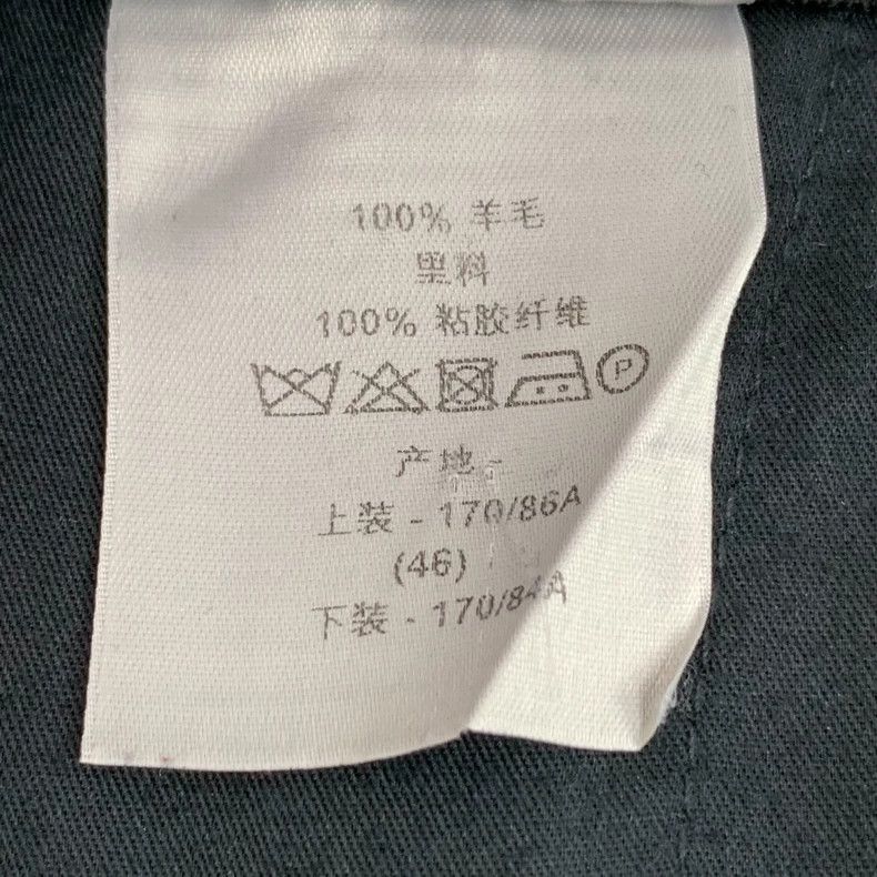 Dior Dior Black wool casual trousers suit trousers Size 48R - 7 Thumbnail