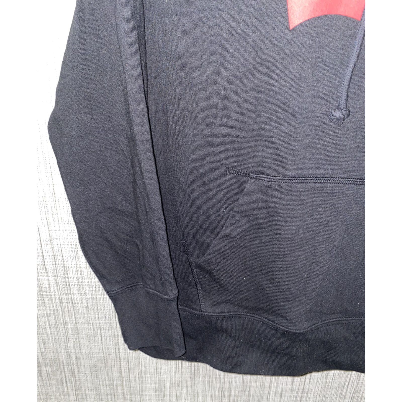 Levi's Levi’s Hoodie Pullover Drawstring Black XL Mens Size US XL / EU 56 / 4 - 4 Thumbnail