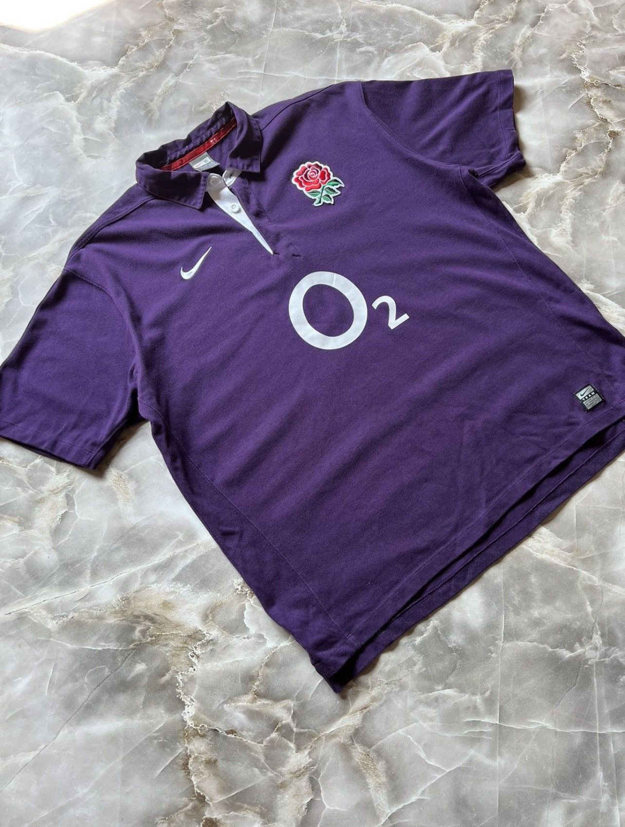 Vintage Vintage Nike England Y2k Soccer Polo Size US XL / EU 56 / 4 - 3 Thumbnail