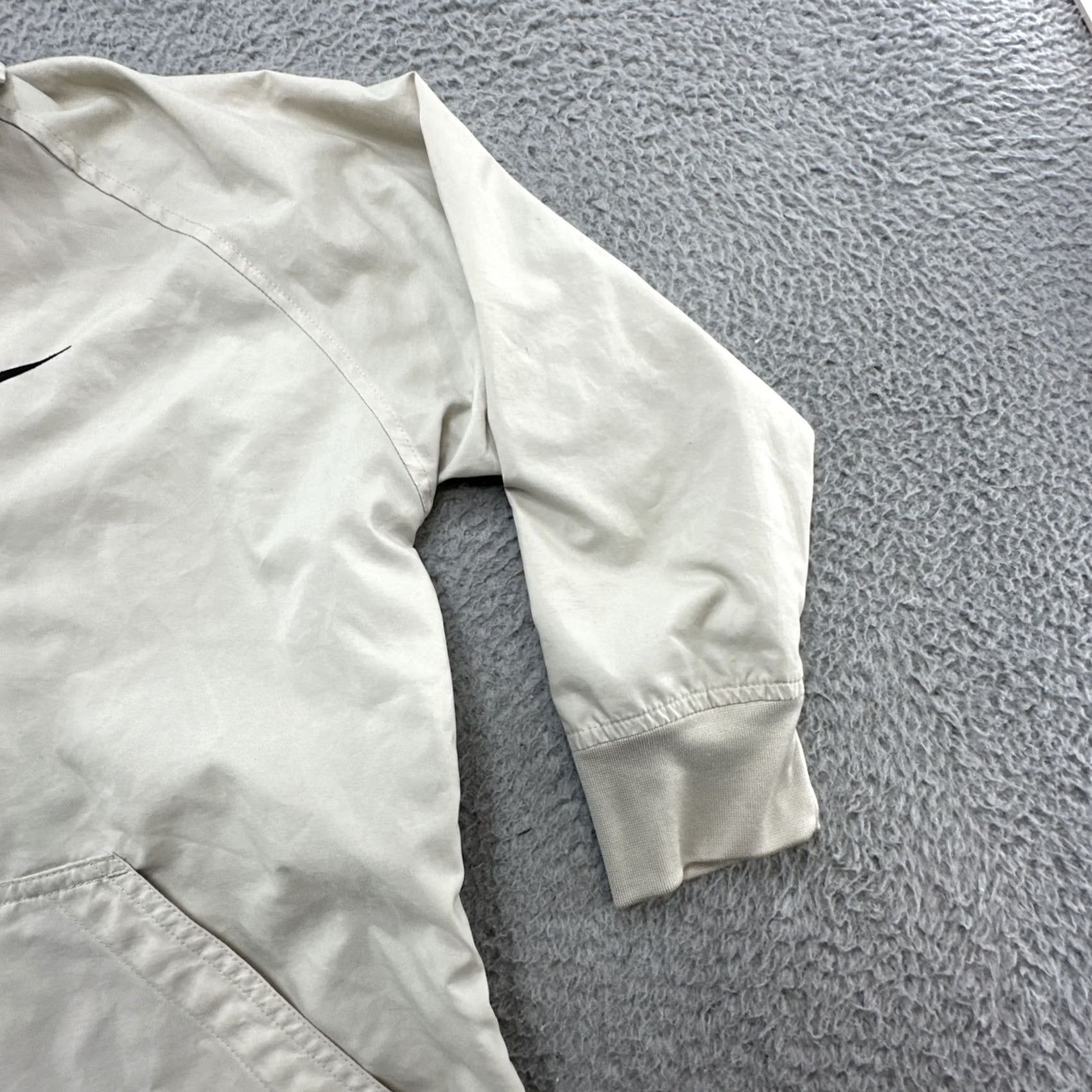 Nike VINTAGE Nike Silver Tag Women’s Lightweight Jacket Zip Up Jacket Track Nike Dri-FIT Black XS? Size L / US 10 / IT 46 - 4 Thumbnail