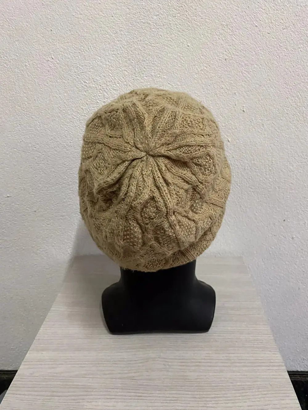 Vintage Japanese Brand Knit Beanie Hat Size ONE SIZE - 4 Thumbnail