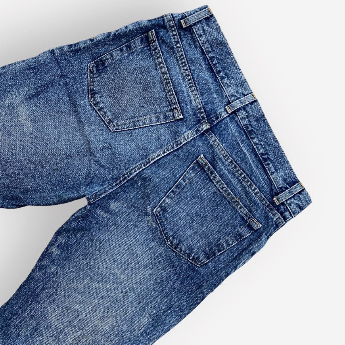 Helmut Lang Vintage 1999 Burned Denim Classic Cut Size US 30 / EU 46 - 6 Thumbnail