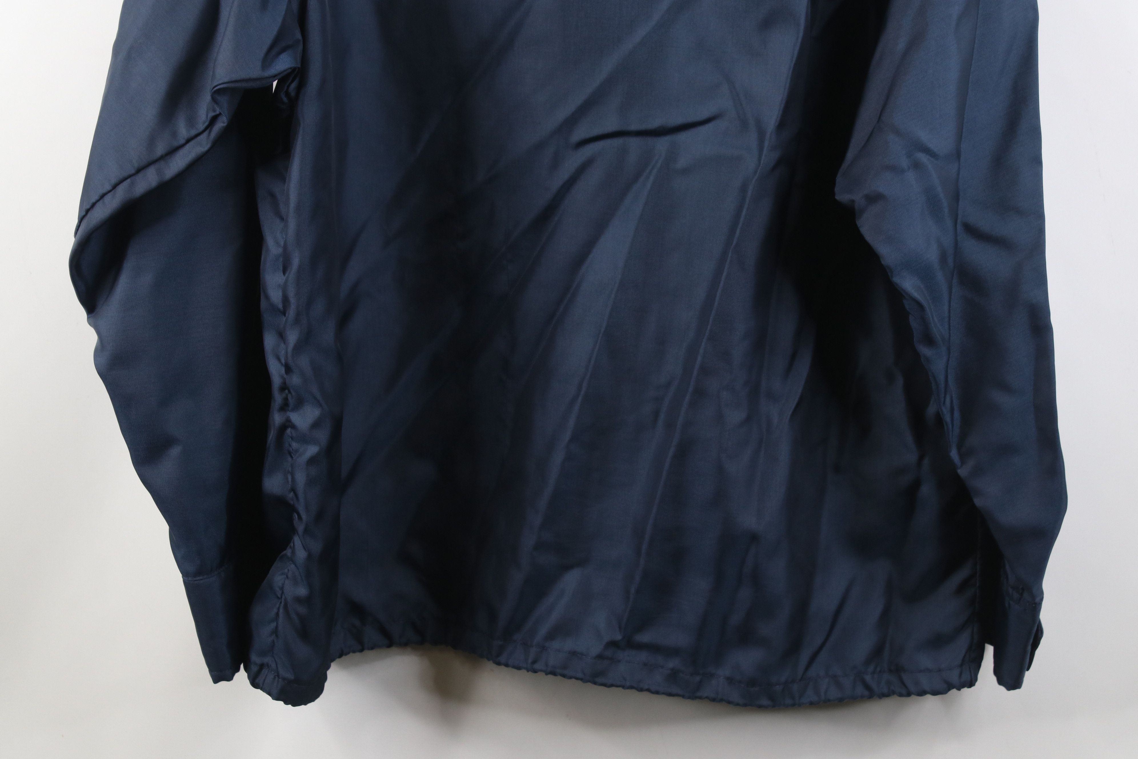 Vintage Vintage 70s Streetwear Windbreaker Jacket Navy Blue USA Size US L / EU 52-54 / 3 - 14 Thumbnail