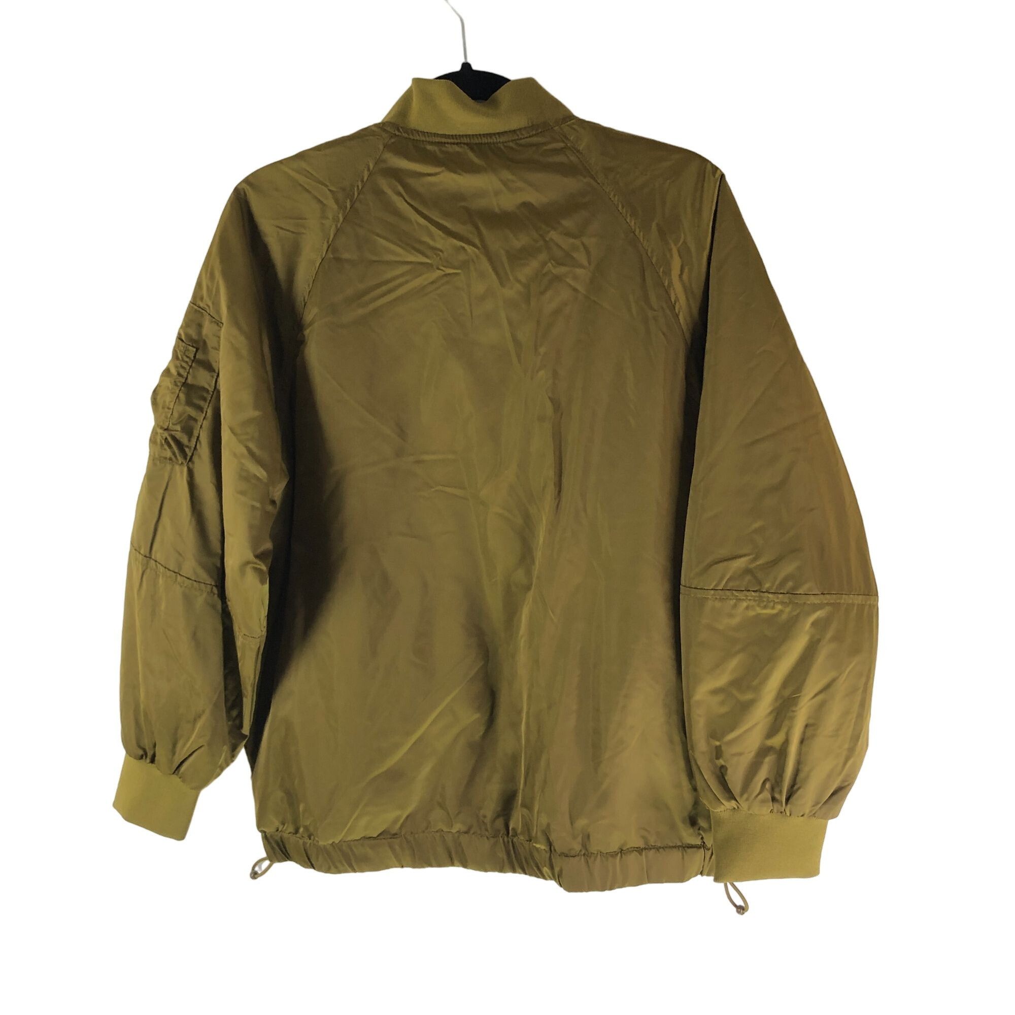 Other A New Day Womens Olive Green Water Resistant Bomber Jacket S Size M / US 6-8 / IT 42-44 - 2 Thumbnail