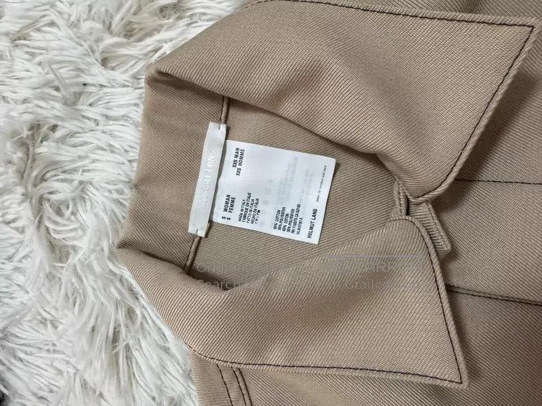 Helmut Lang Helmut Lang Beige Denim Jacket Size S / US 4 / IT 40 - 5 Thumbnail