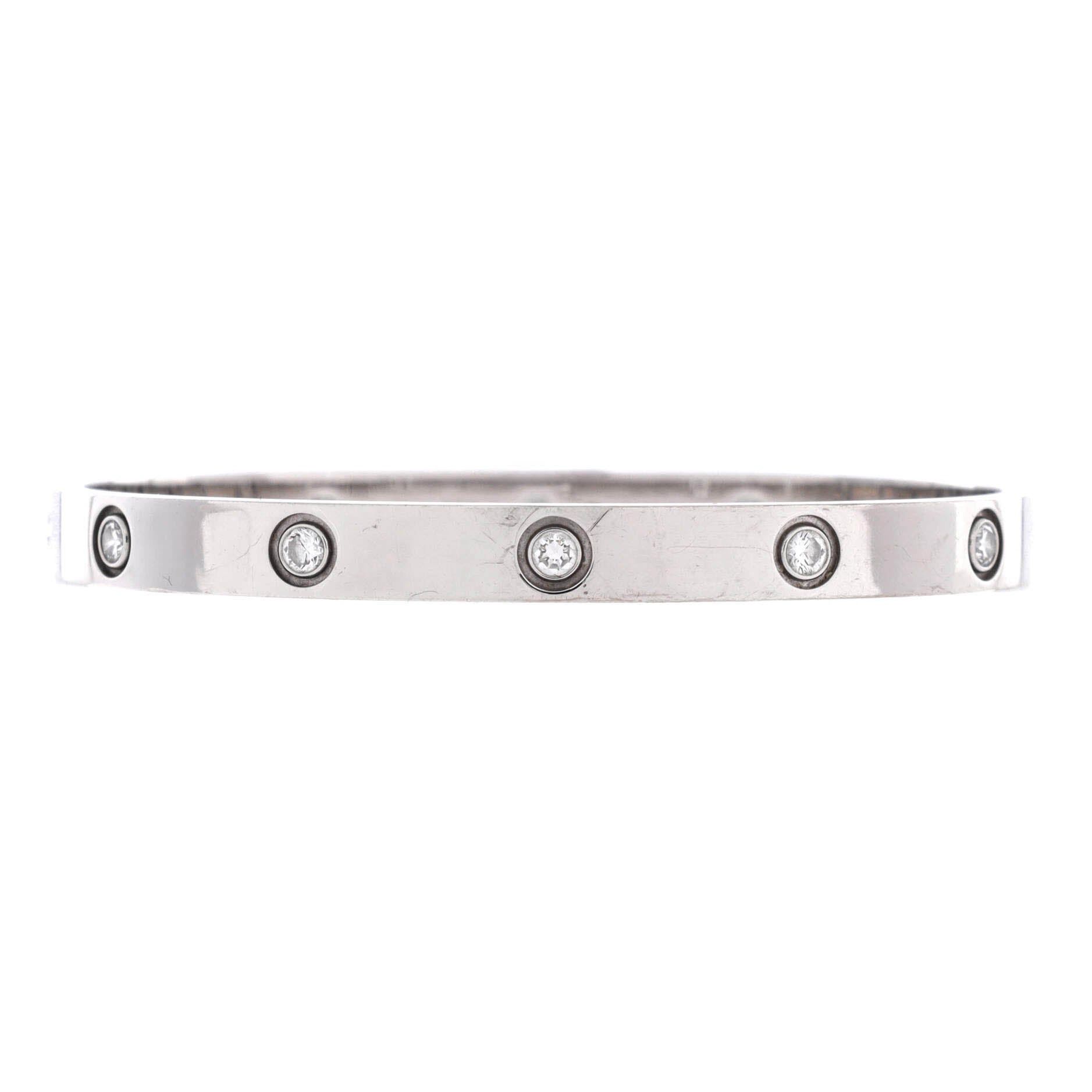 Cartier Love 10 Diamond Bracelet Size ONE SIZE - 1 Thumbnail