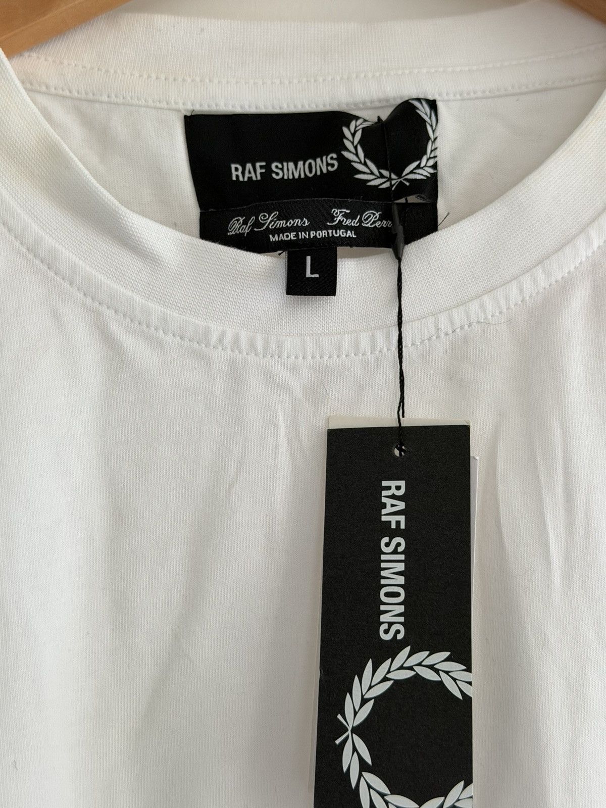 Fred Perry × Raf Simons Fred Perry x Raf Simons Tee Shirt size L Size US L / EU 52-54 / 3 - 5 Thumbnail