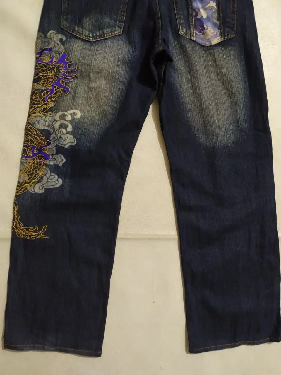 Japanese Brand Japanese Embroidery Dragon Denim Size US 30 / EU 46 - 8 Thumbnail